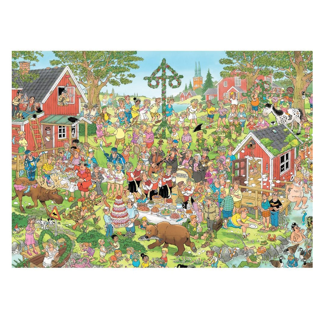 Holdson van Haasteren 1000 Piece Puzzle - Midsummer Festival