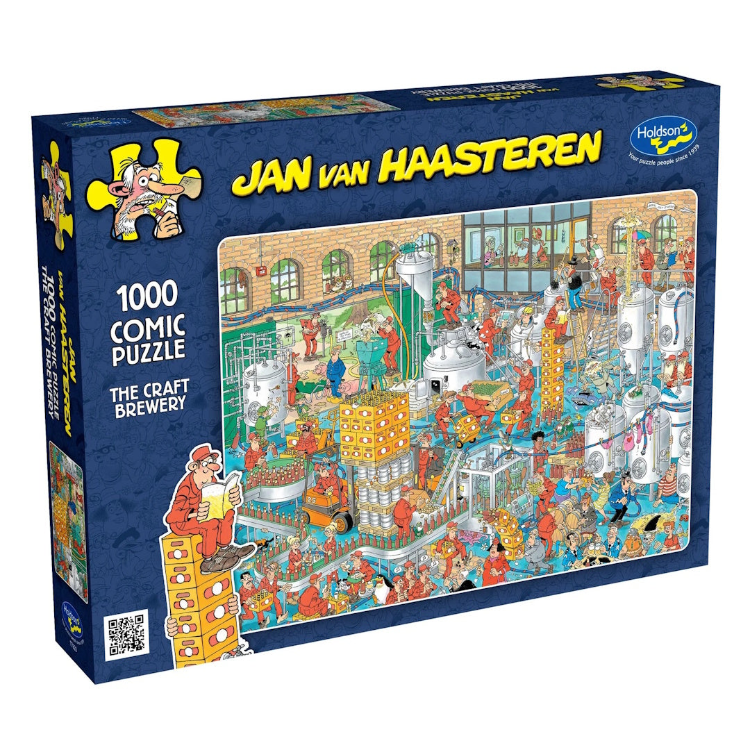 Holdson van Haasteren 1000 Piece Puzzle - The Craft Brewery