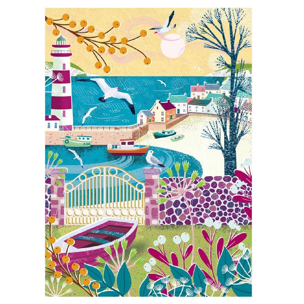 Holdson While the Sun Shines 1000 Piece Puzzle - Boats to the Shore