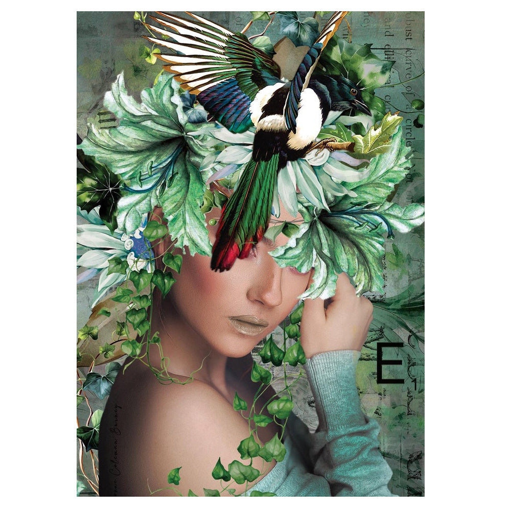 Holdson Women in Bloom 1000 Piece Puzzle - Ivy Growing in the Garden