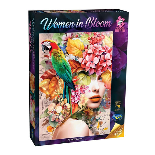 Holdson Women in Bloom 1000 Piece Puzzle - Wild Flower