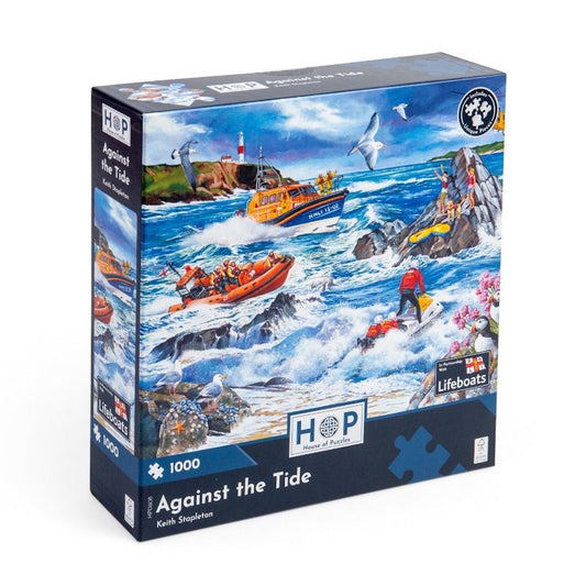 House of Puzzles 1000 Piece Puzzle - Against the Tide