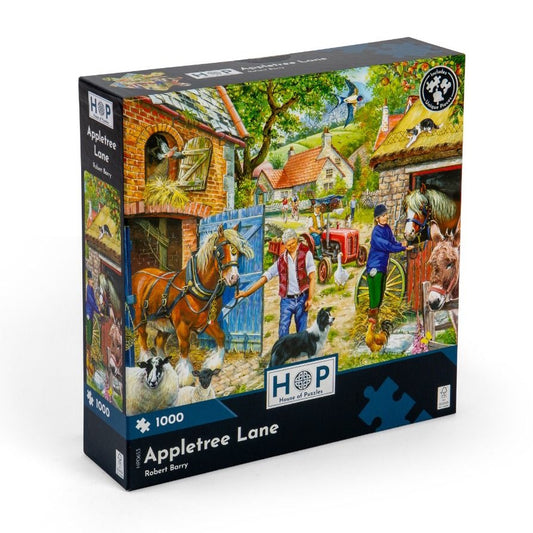 House of Puzzles 1000 Piece Puzzle - Appletree Lane