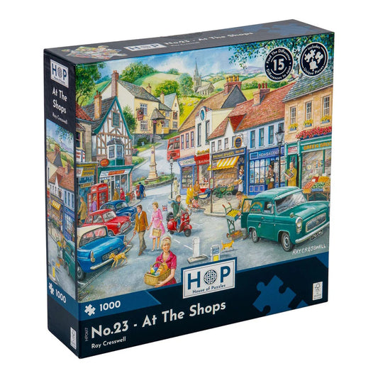 House of Puzzles 1000 Piece Puzzle - At the Shops