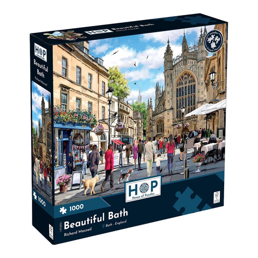 House of Puzzles 1000 Piece Puzzle - Beautiful Bath