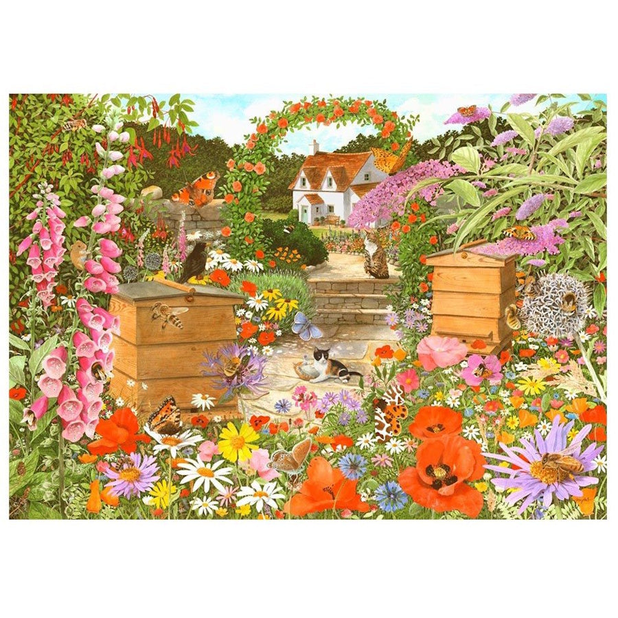 House of Puzzles 1000 Piece Puzzle - Bee Happy
