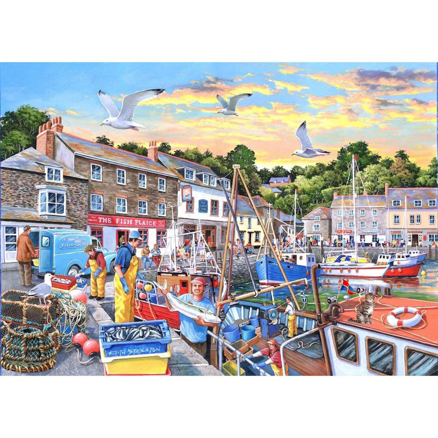 House of Puzzles 1000 Piece Puzzle - No. 26 - Catch of the Day