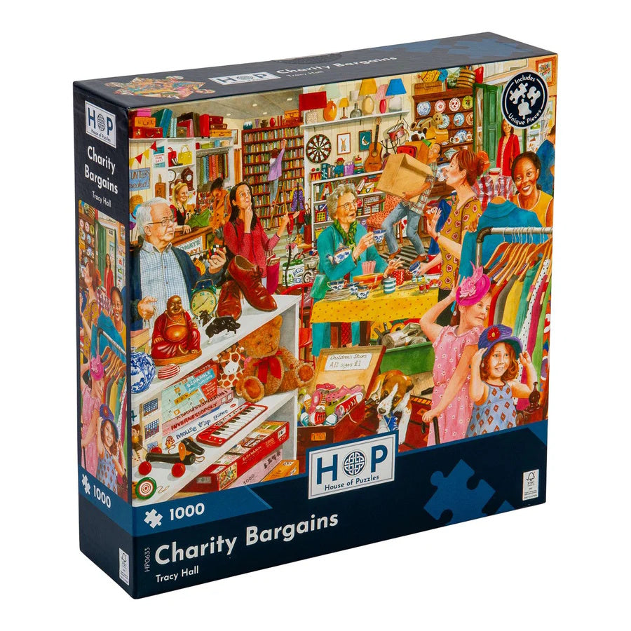 House of Puzzles 1000 Piece Puzzle - Charity Baragins