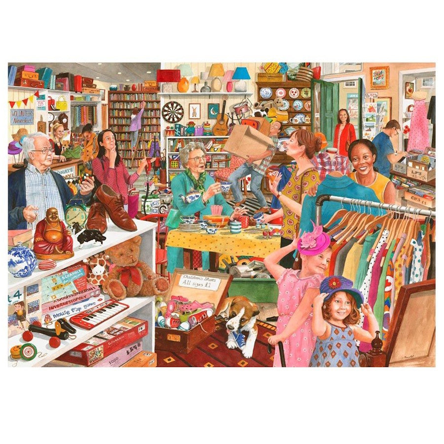 House of Puzzles 1000 Piece Puzzle - Charity Baragins