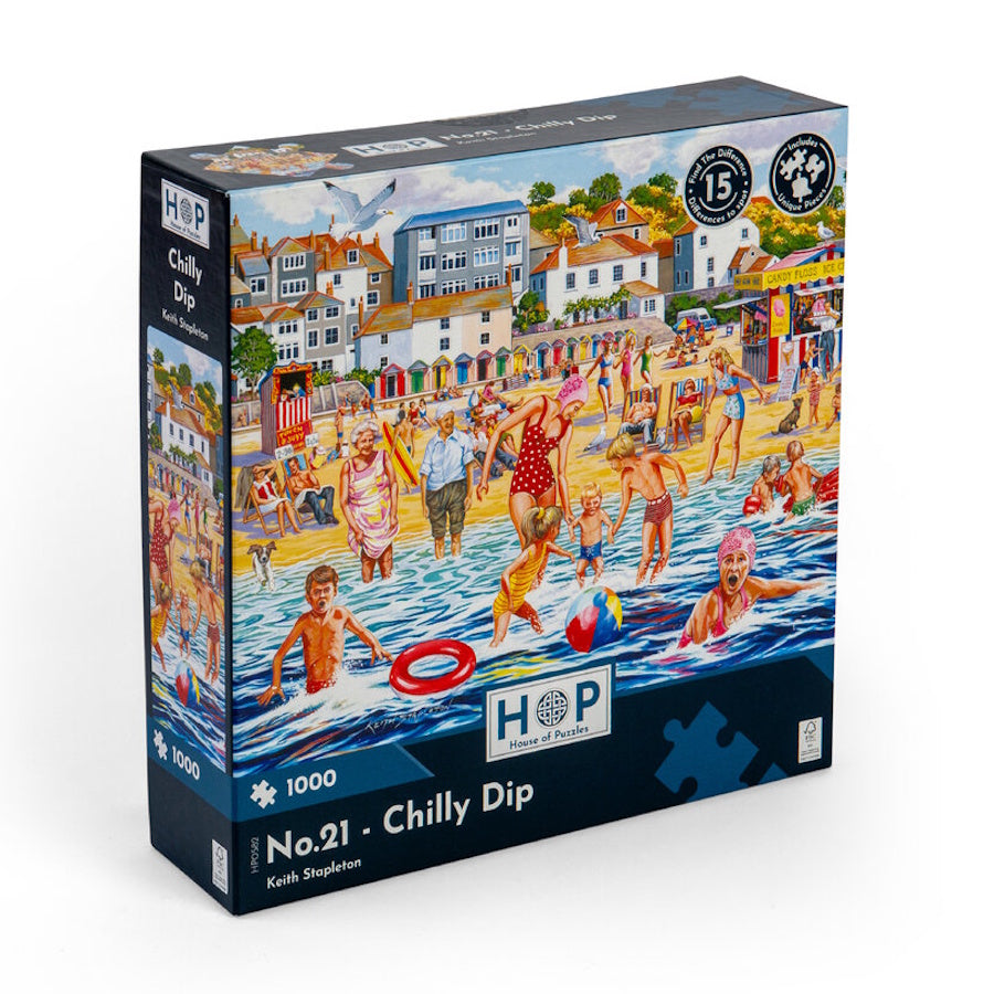 House of Puzzles 1000 Piece Puzzle - No. 21 - Chilly Dip