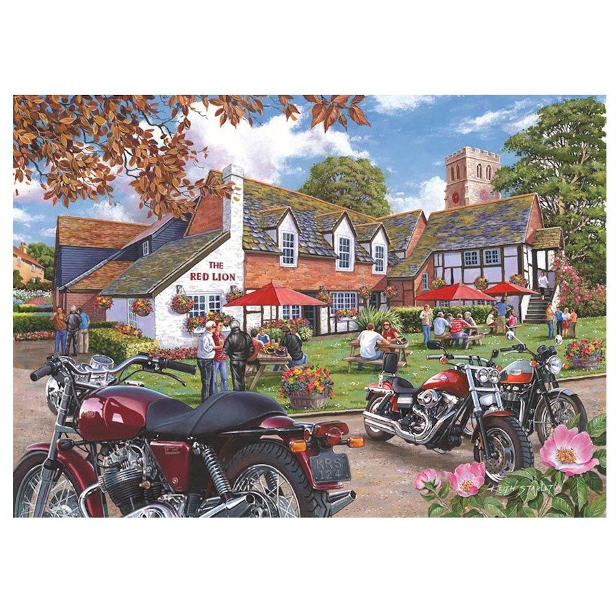 House of Puzzles 1000 Piece Puzzle - Easy Riders