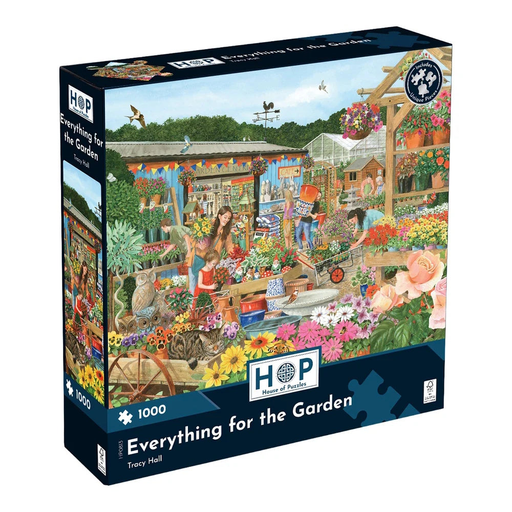 House of Puzzles 1000 Piece Puzzle - Everything for the Garden