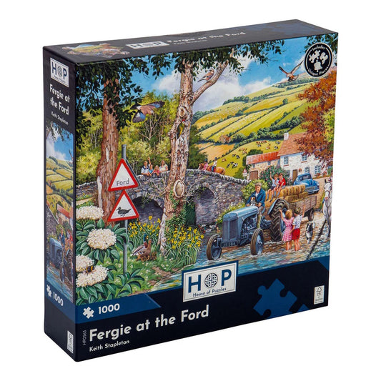 House of Puzzles 1000 Piece Puzzle - Fergie at the Ford
