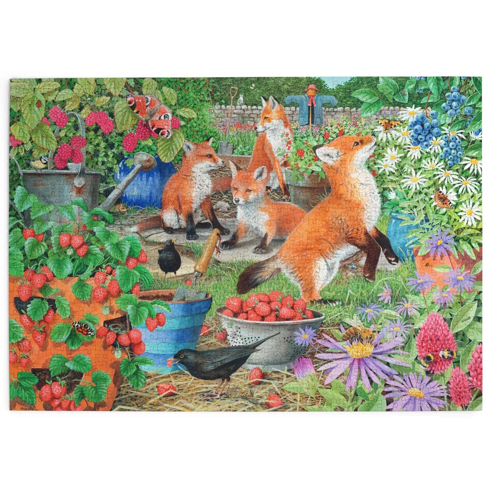 House of Puzzles 1000 Piece Puzzle - Foxy Ladies