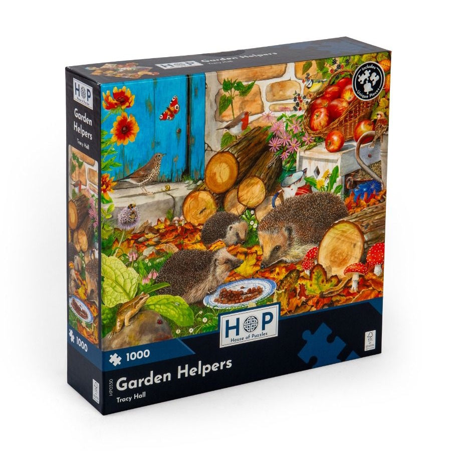 House of Puzzles 1000 Piece Puzzle - Garden Helpers