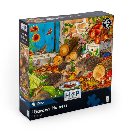House of Puzzles 1000 Piece Puzzle - Garden Helpers