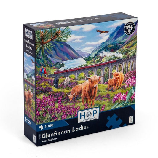 House of Puzzles 1000 Piece Puzzle - Glenfinnan Ladies