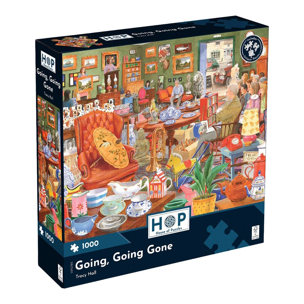 House of Puzzles 1000 Piece Puzzle - Going Going Gone