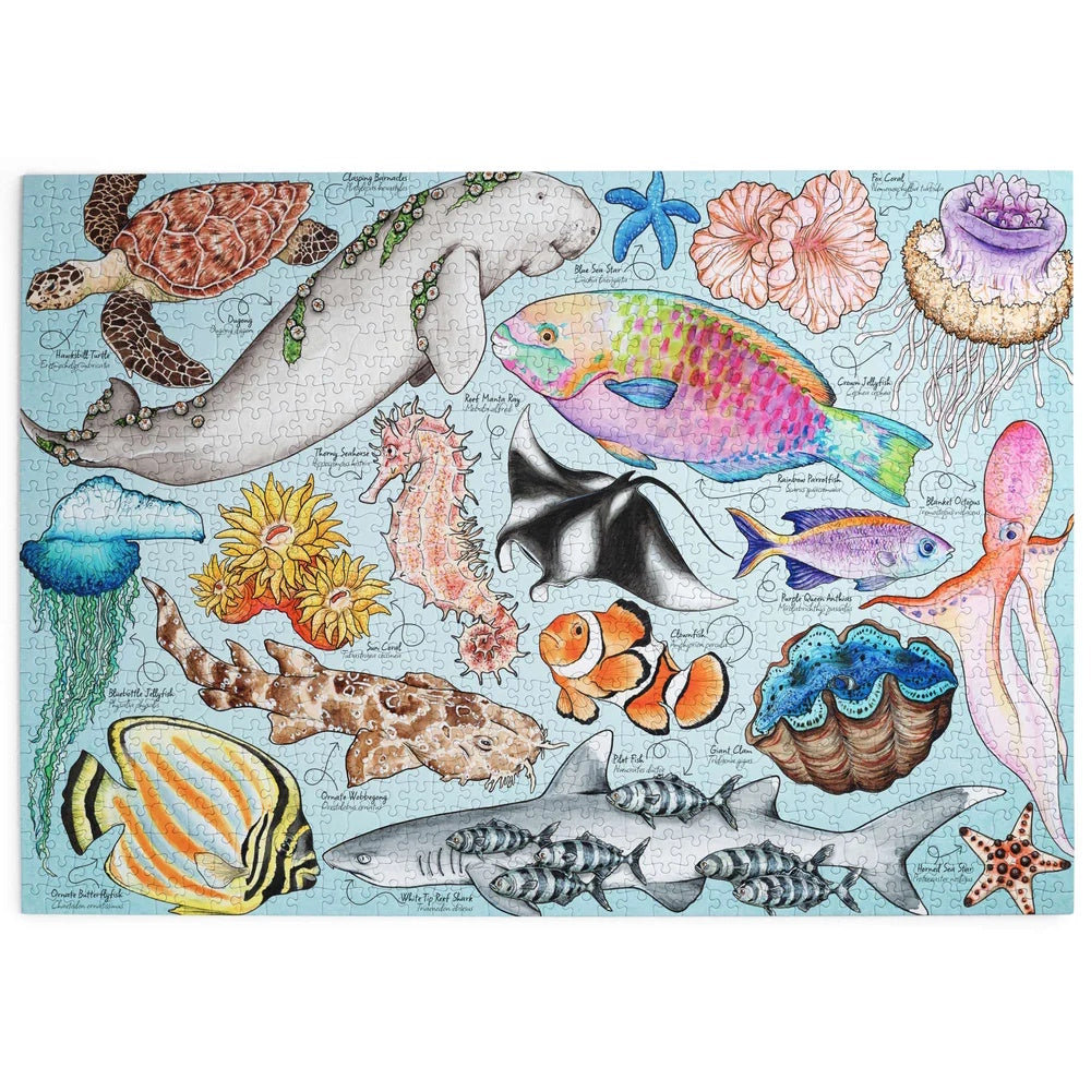 House of Puzzles 1000 Piece Puzzle - Great Barrier Reef