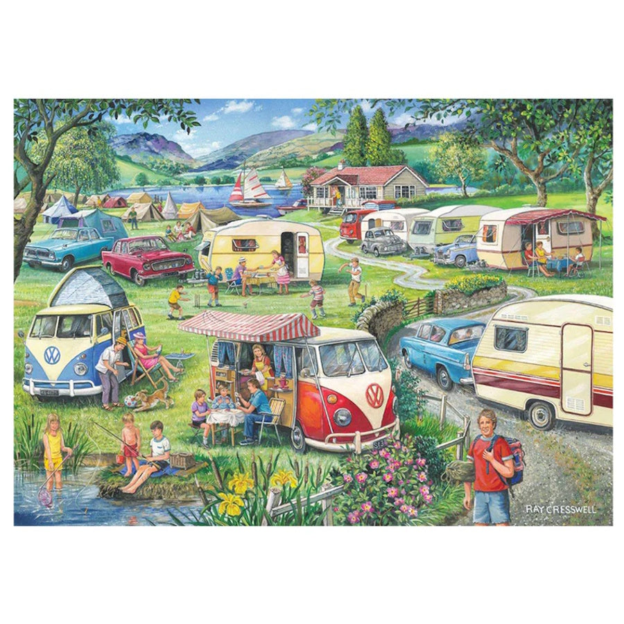 House of Puzzles 1000 Piece Puzzle - Happy Holidays