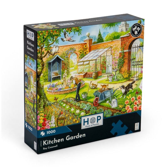 House of Puzzles 1000 Piece Puzzle - Kitchen Garden