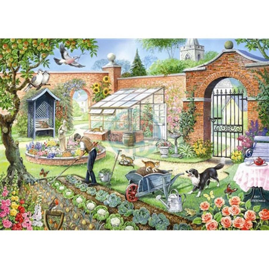 House of Puzzles 1000 Piece Puzzle - Kitchen Garden