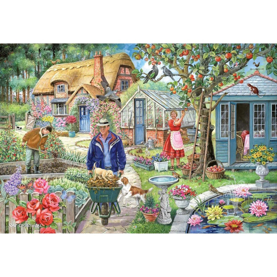 House of Puzzles 1000 Piece Puzzle - No. 1 - In the Garden