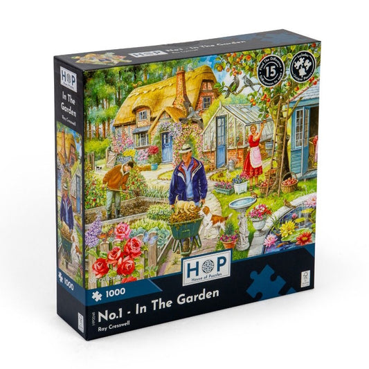 House of Puzzles 1000 Piece Puzzle - No. 1 - In the Garden
