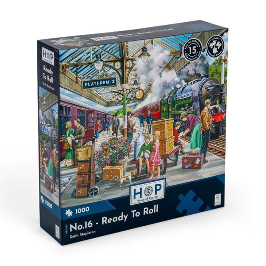 House of Puzzles 1000 Piece Puzzle - No. 16 - Ready to Roll
