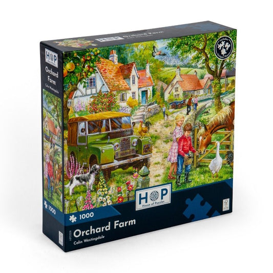 House of Puzzles 1000 Piece Puzzle - Orchard Farm