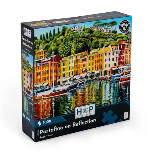 House of Puzzles 1000 Piece Puzzle - Portofino on Reflection