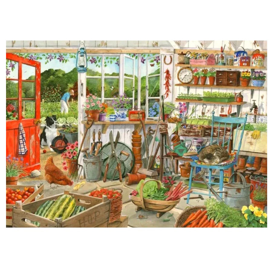 House of Puzzles 1000 Piece Puzzle - Potting Shed