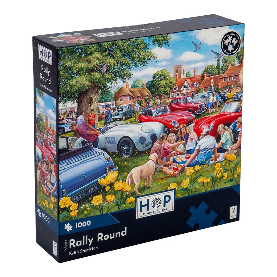 House of Puzzles 1000 Piece Puzzle - Rally Round