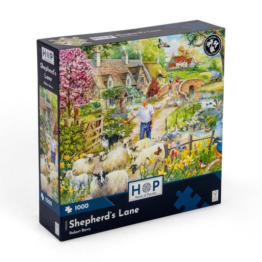 House of Puzzles 1000 Piece Puzzle - Shepherd's Lane
