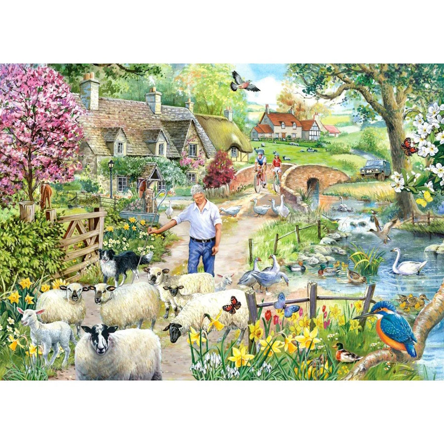 House of Puzzles 1000 Piece Puzzle - Shepherd's Lane