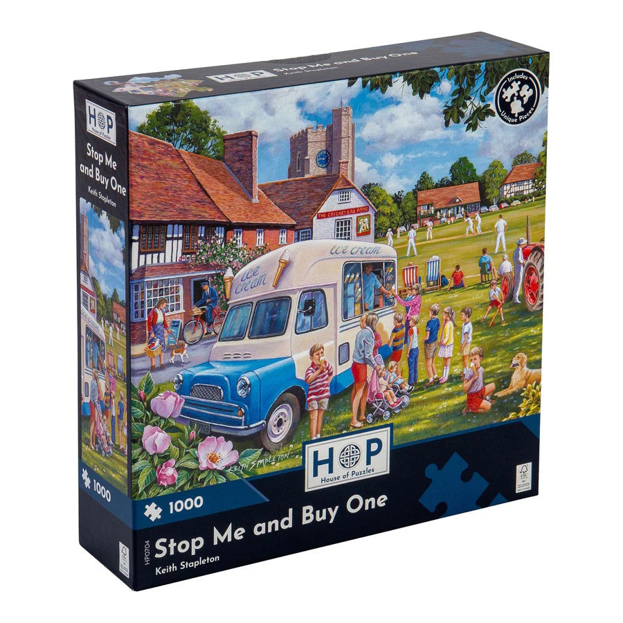 House of Puzzles 1000 Piece Puzzle - Stop Me and Buy One
