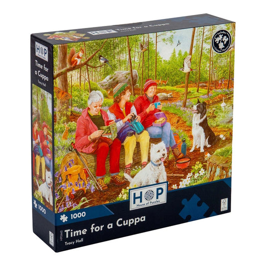 House of Puzzles 1000 Piece Puzzle - Time for a Cuppa