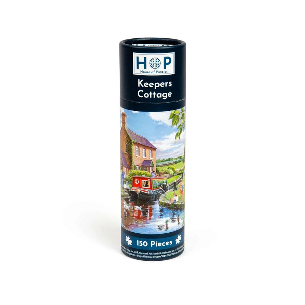 House of Puzzles 150 Piece Mini Puzzle - Keeper's Cottage
