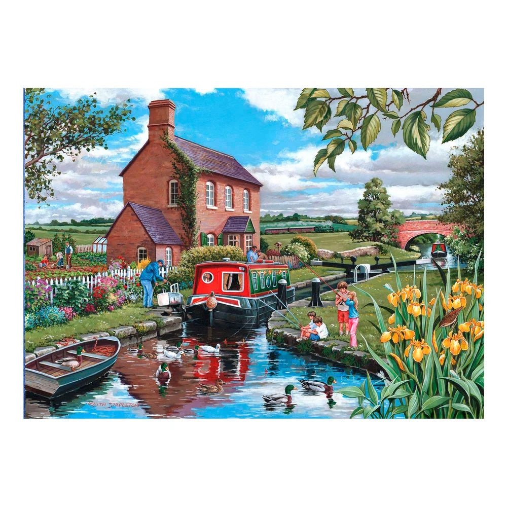 House of Puzzles 150 Piece Mini Puzzle - Keeper's Cottage