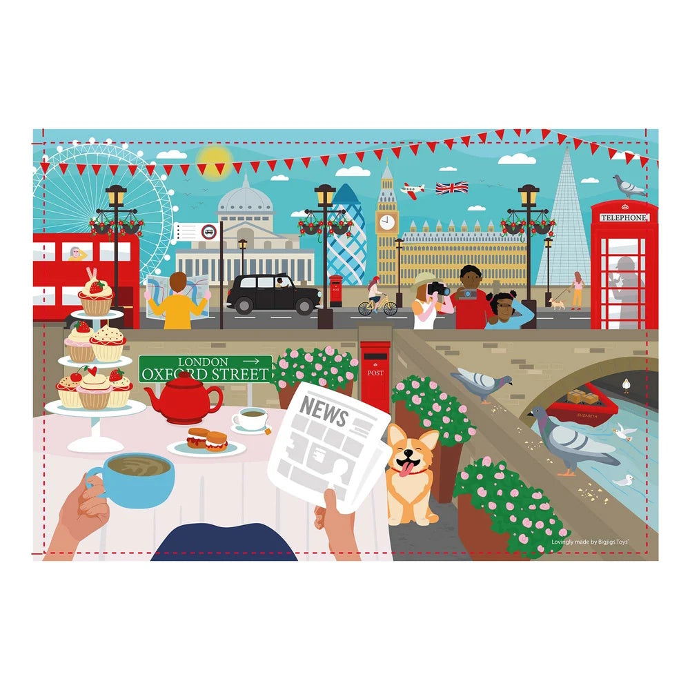 House of Puzzles 150 Piece Mini Puzzle - London Life
