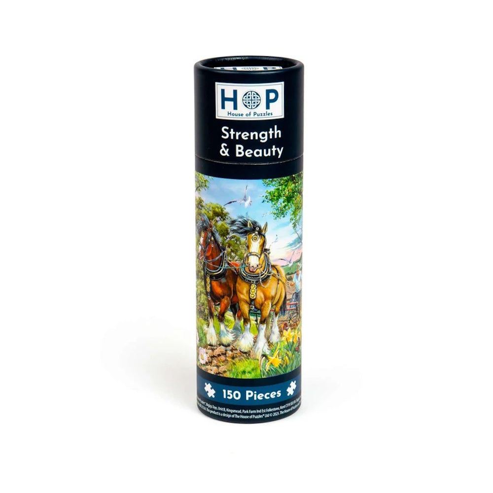 House of Puzzles 150 Piece Mini Puzzle - Strength & Beauty