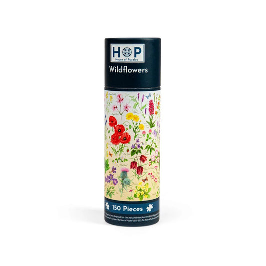 House of Puzzles 150 Piece Mini Puzzle - Wildflowers