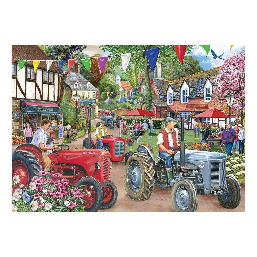 House of Puzzles 4 x BIG 250 Piece Puzzles - Farmer's Friends