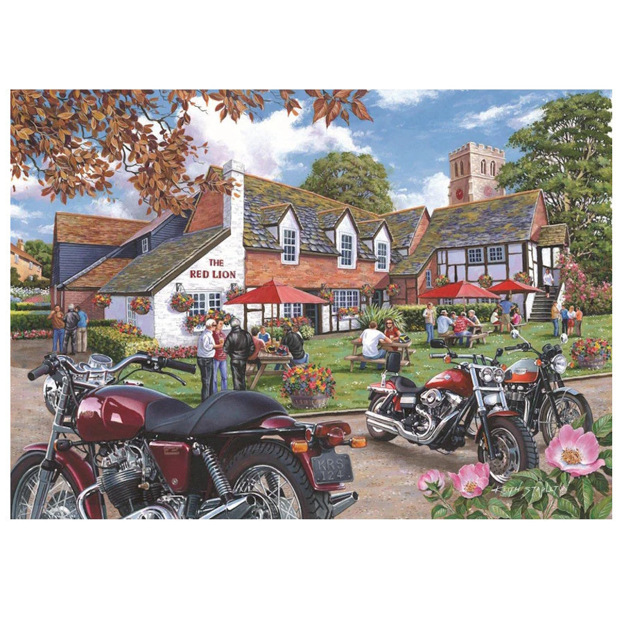 House of Puzzles 4 x 500 Piece Puzzles - Tales from the Tavern
