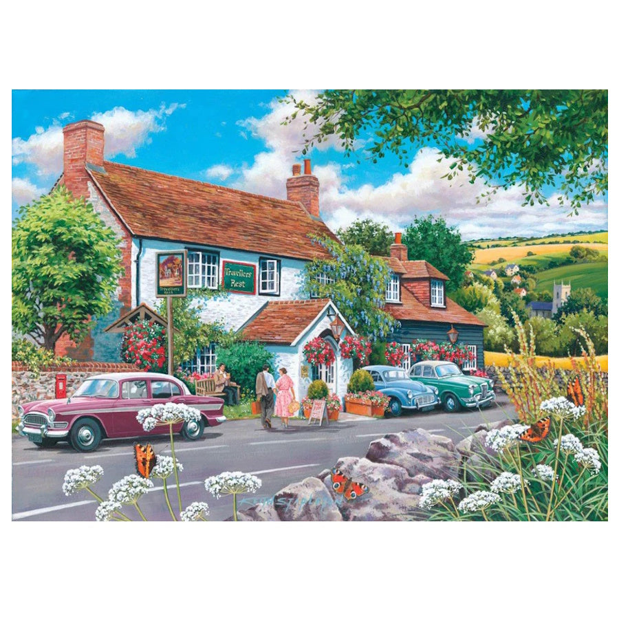 House of Puzzles 4 x 500 Piece Puzzles - Tales from the Tavern