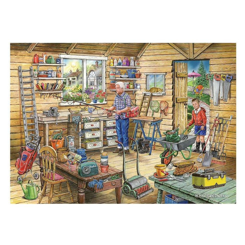 House of Puzzles 4 x 500 Piece Puzzles - Time to Potter
