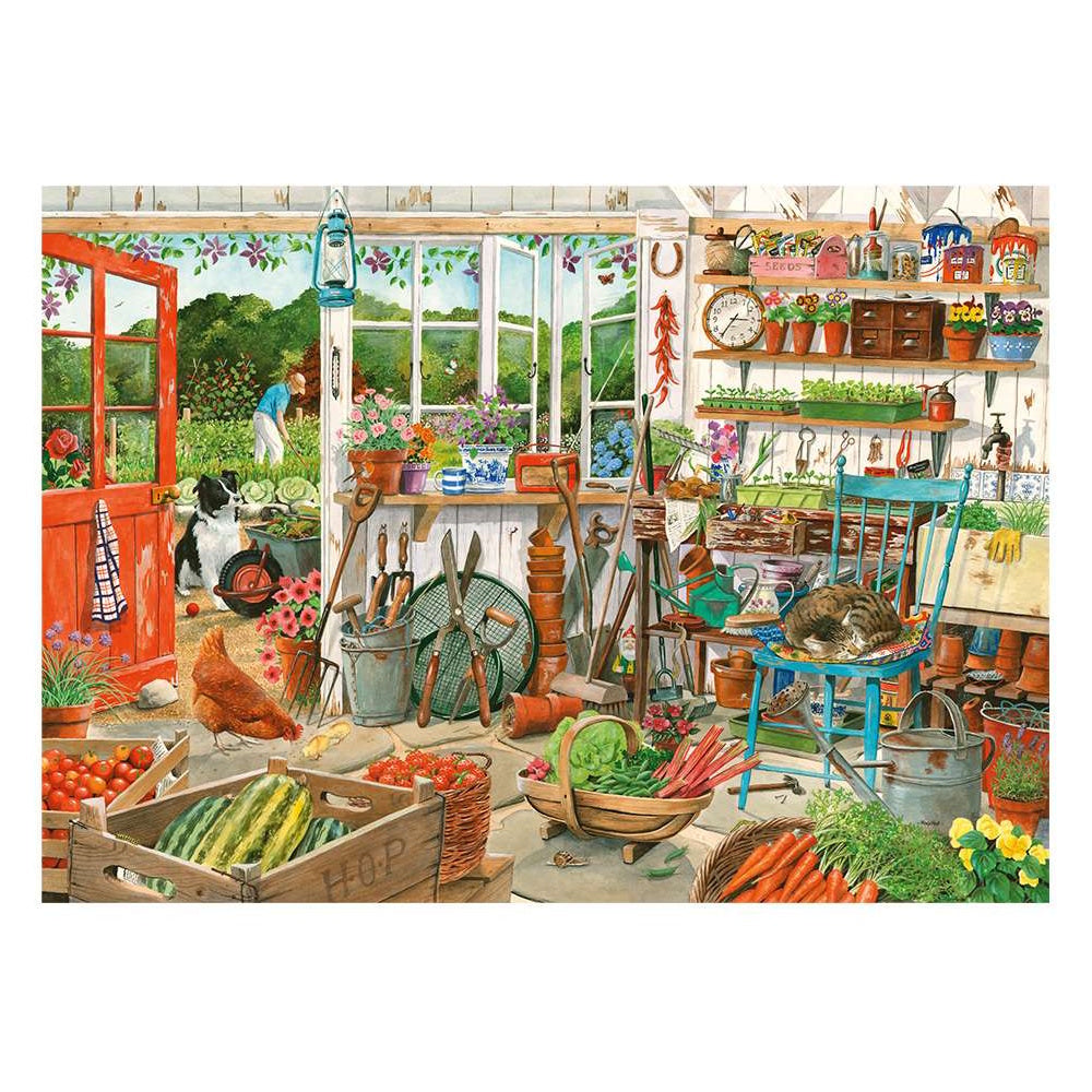 House of Puzzles 4 x 500 Piece Puzzles - Time to Potter