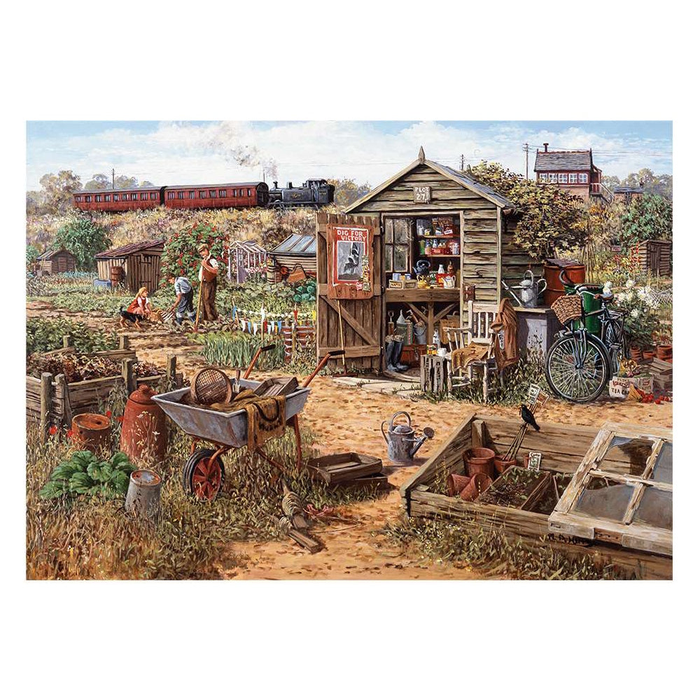 House of Puzzles 4 x 500 Piece Puzzles - Time to Potter
