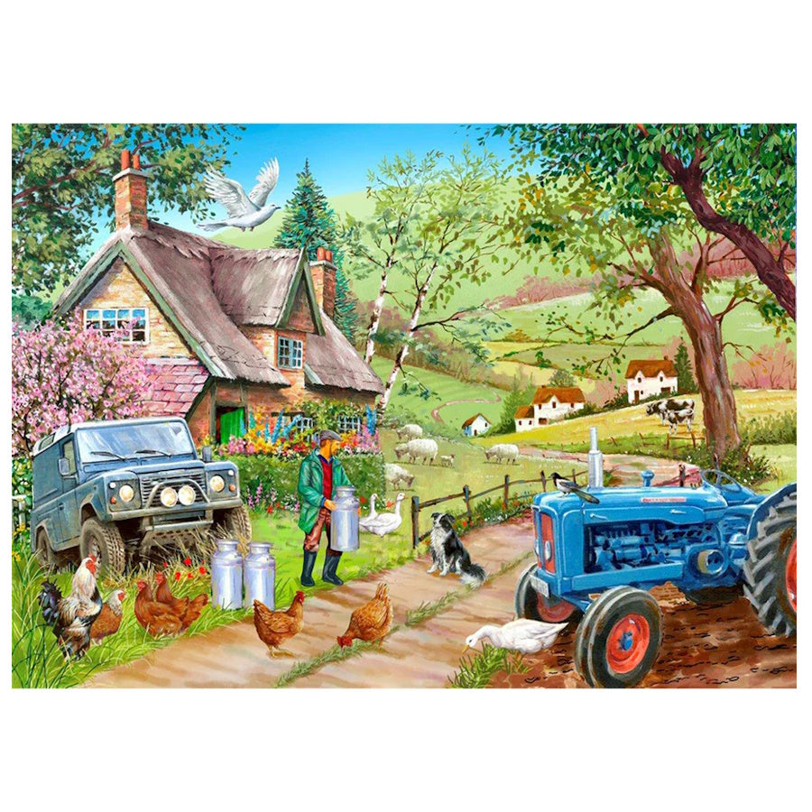 House of Puzzles 500 Piece Puzzle - Farm Fresh
