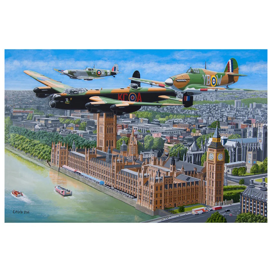 House of Puzzles 500 Piece Puzzle - Fly Past